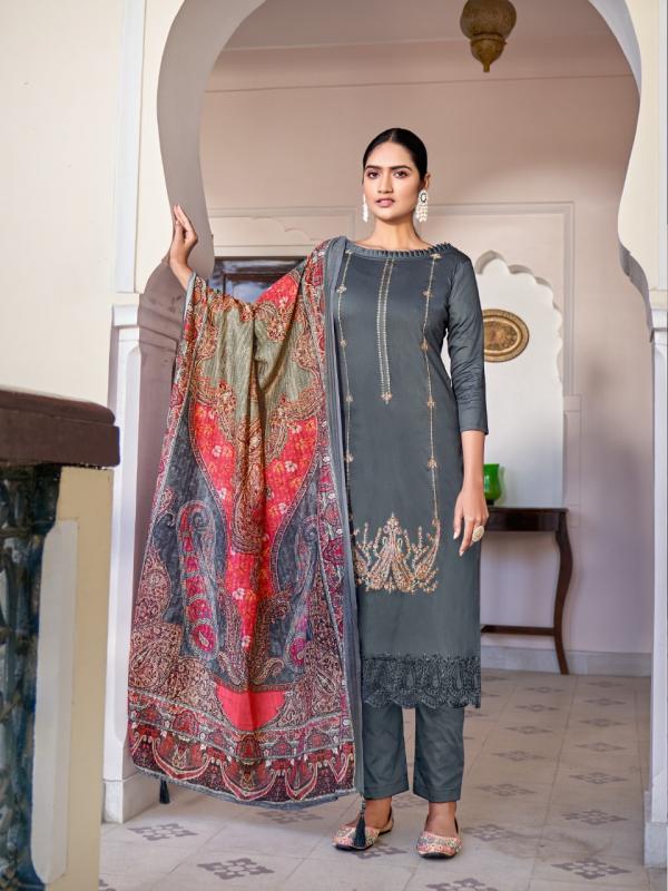 Hermitage Elahe Viscose Designer Exclusive Dress Material Collection